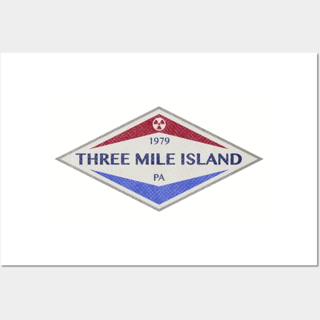 Three Mile Island 1979 (Distressed) Wall Art by NeuLivery